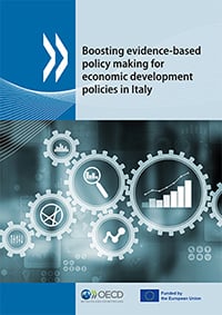Italy Boosting evidence-based policy making for economic development 2023 report cover